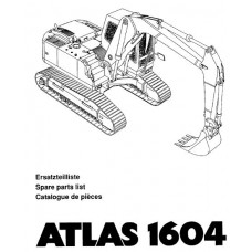 Atlas 1604 R Serie 261 Parts Manual